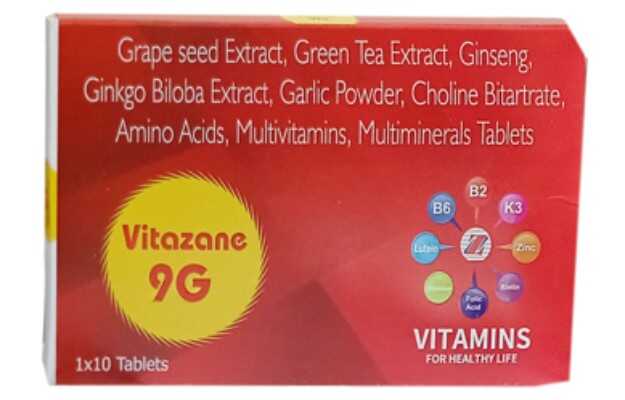 Vitazane 9G Tablet (10) Pack of 2