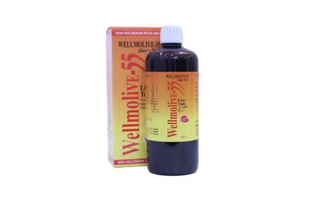 Dr. Wellmans Wellmolive 55 Liver Tonic Sugar Free 500ml