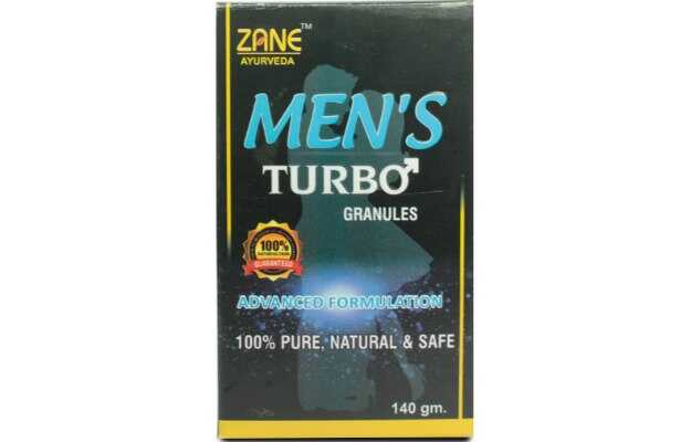 Zane Ayurveda Mens Turbo Granules (140gm) Pack of 3