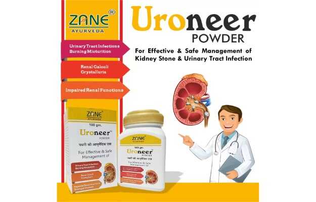 Zane Ayurveda Uroneer Powder  Pack of 4 (Each 100gm)