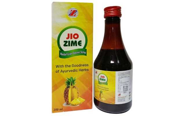 Jio-Zime Syrup Pack of 4 (Each 200ml)