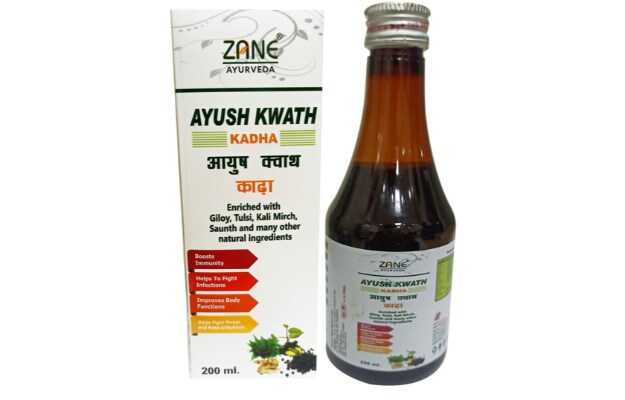 Zane Ayurveda Ayush kwath kadha Pack of 2 (Each 200ml) 