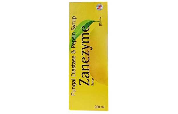 Zanezyme Syrup (Mango flavour) Pack of 2 (Each 200ml)