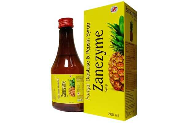 Zanezyme Syrup (Pineapple flavour) Pack of 2 (Each 200ml)