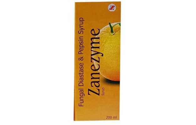 Zanezyme Syrup (Pineapple flavour) Pack of 4 (Each 200ml)