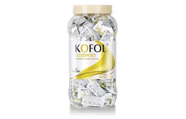Charak Kofol Lozenges Jar (Honey Lemon) Pack of 200
