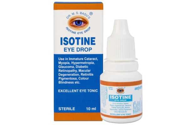 Jagat Pharma Isotine Eye Drops Pack of 6 Drops (10ml Each)