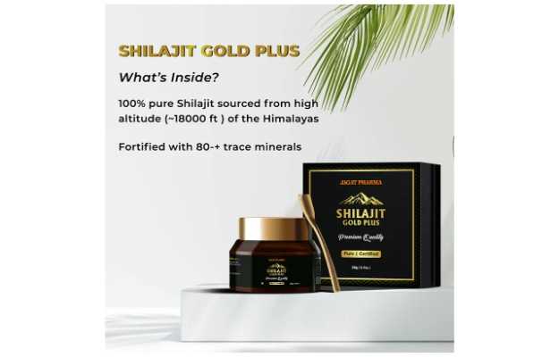 Jagat Pharma Shilajit Gold Plus: Uses, Price, Dosage, Side Effects ...