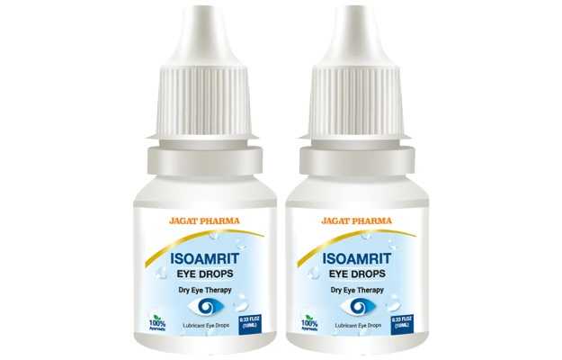 Jagat Pharma Advance Isoamrit Eye Drop 2 Bottle (10ml Each)