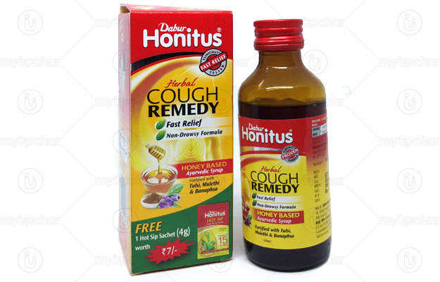 Dabur Honitus Cough Syrup: Uses, Price, Dosage, Side Effects ...