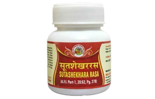 HASS Sutashekhara Rasa Vati (Each 250mg 40 Tablets)