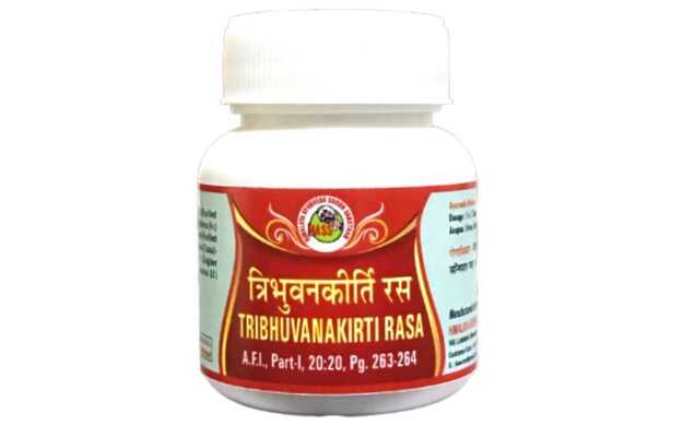 HASS Tribhuvankirti Rasa (80 tab of 250 mg each)