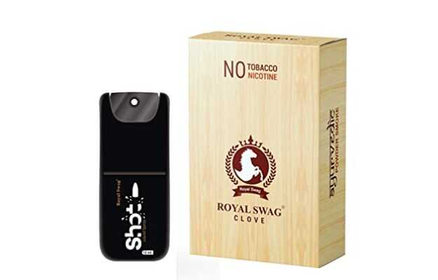 Royal Swag Ayurvedic & Herbal Cigarette,Clove Flavour (Pack of 15 Sticks, 1 Shot)