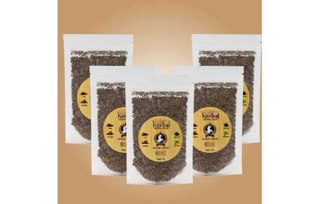 Royal Swag 100% Natural Ayurvedic Herbal Smoking Organic Mix Smoking Cessations (Pack of 5)