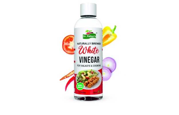 Dr. Patkars 100% Natural Brewed White Vinegar for Salad Cooking 200ml
