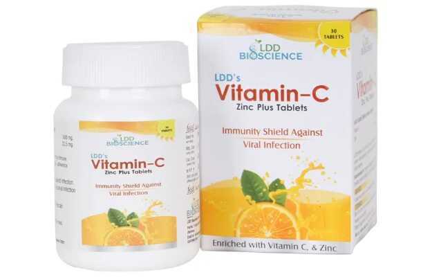 LDD Bioscience Vitamin C Zinc Plus Tablet