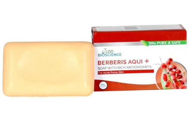 LDD Bioscience Berberis Aqui Plus Soap with Rich Antioxidants (75 gm)