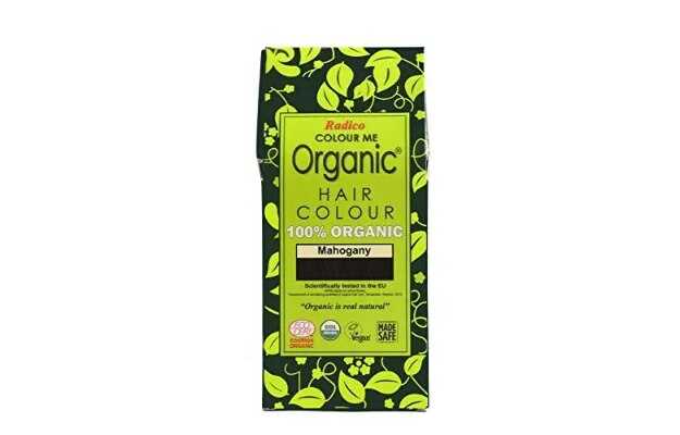 Radico Certified Organic Hair Color Dye-Mahogany