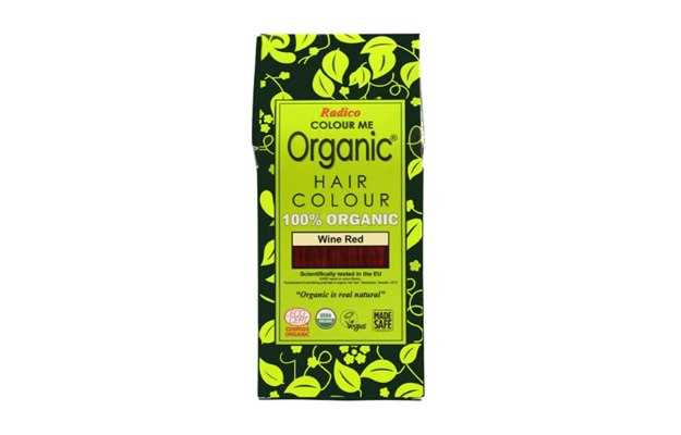 Radico Certified Organic Hair Color Dye-Wine Red