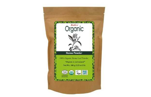 Radico Certified Organic Henna Powder