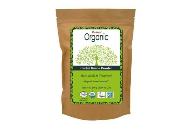 Radico Certified Organic Herbal Henna Powder
