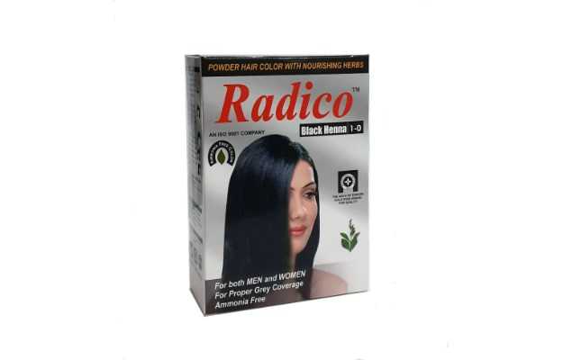 Radico Herbal Hair Color Powder -Natural Black: Uses, Price, Dosage, Side  Effects, Substitute, Buy Online