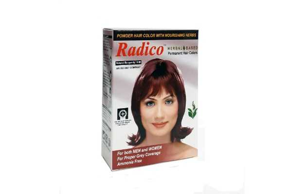 Radico Herbal Hair Color Powder -Burgandy