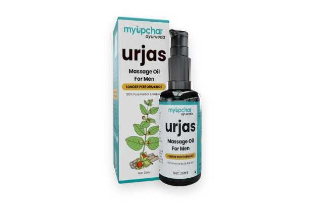 myUpchar Ayurveda Urjas Massage Oil For Men