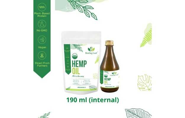 Healing Leaf Hemp Oil (internal)