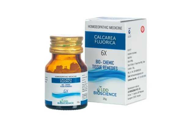 LDD Bioscience Calcarea Fluorica Biochemic Tablet 6X