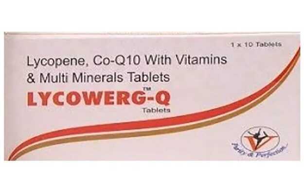Virgo Healthcare Lycowerg Q , CoQ10 & Lycopene Tablet (10)