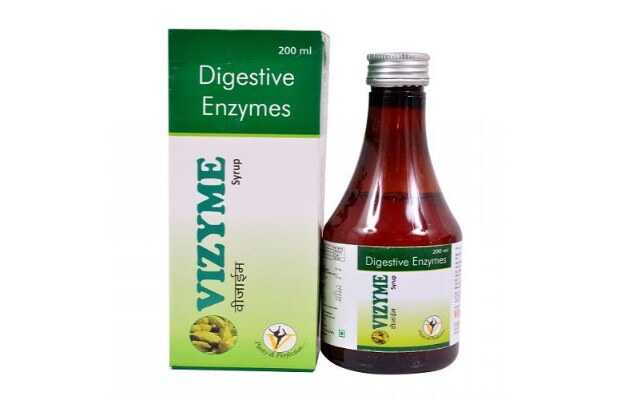 Virgo Healthcare Vizyme Digestive Enzymes Syrup (200ml)