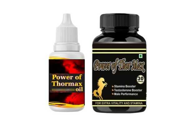Power of Thor Max Oil and Capsule