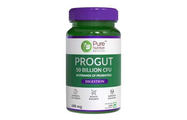 Pure Nutrition Progut 50 Billion CFU 600mg Capsule