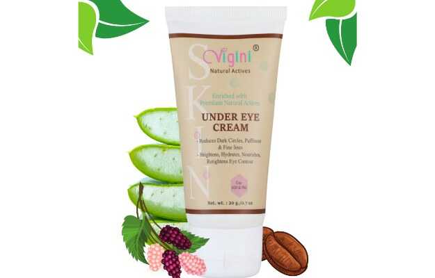 Vigini Natural Actives Under Eye Cream for Dark Circle