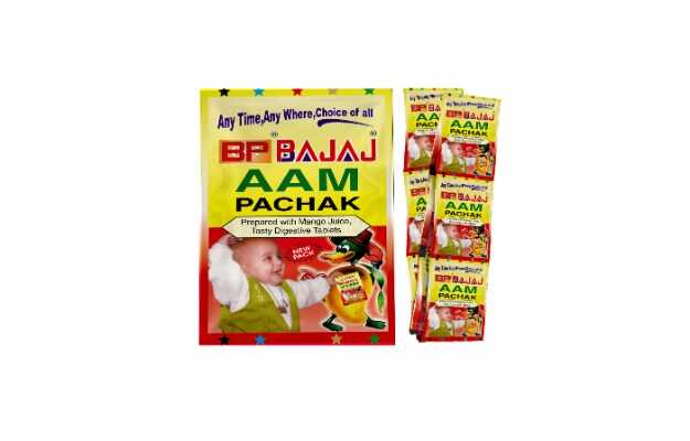 Bcp Bajaj Aam Pachak Tablet (48 Sachet Of Rs 1/  Each, Pack Of 3)