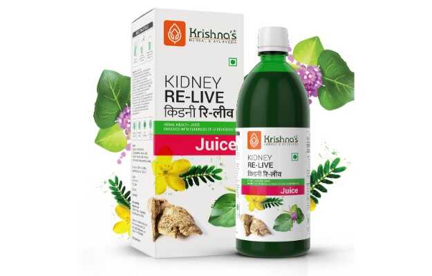 Krishnas Herbal & Ayurveda Kidney Relive Juice