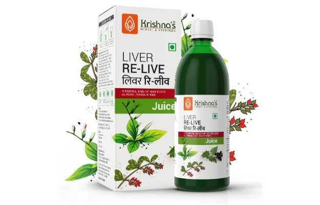 Krishnas Herbal & Ayurveda Liver Relive Juice 500ml