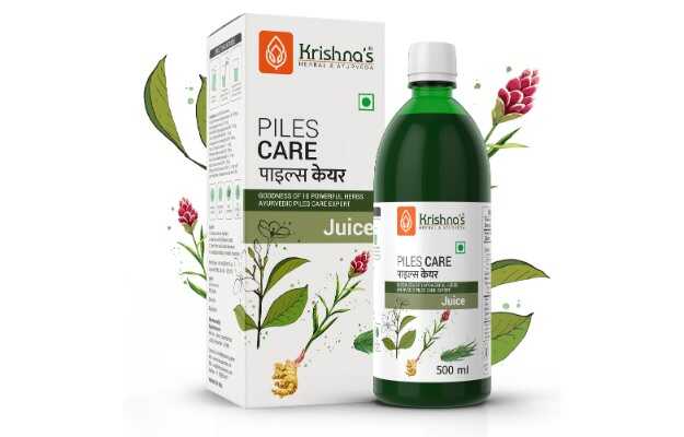 Krishnas Herbal & Ayurveda Piles Care Juice 500ml