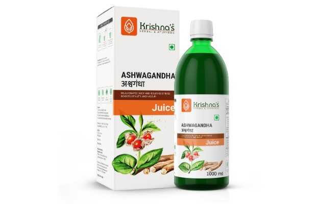 Krishnas Herbal & Ayurveda Ashwagandha Juice 1000ml