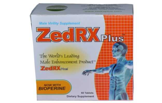 ZedRX Plus™ - Erectile Dysfunction & Penis Erection Pills - One Box - 60 Tablets