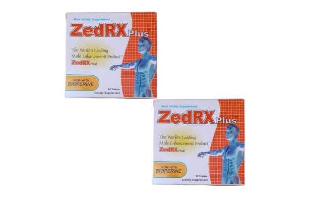 ZedRX Plus™ - Erectile Dysfunction & Penis Erection Pills - Two Boxes