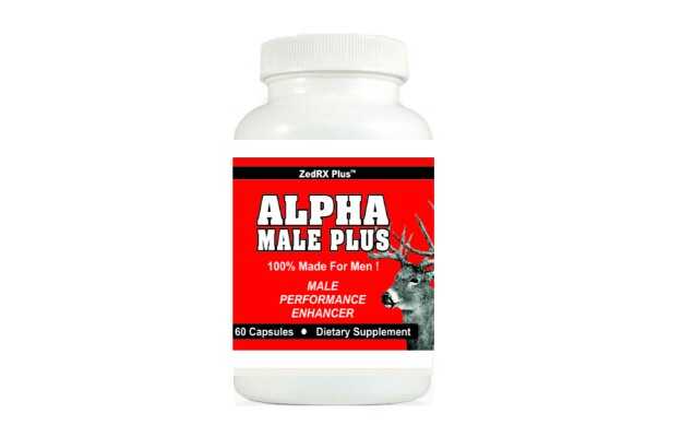 Alpha Male Plus - Sexual Performance Enhancement & Erection Pills  (60 Capsules)