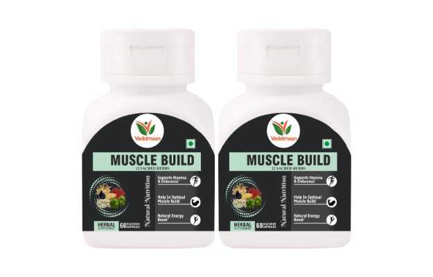 Vaddmaan Muscle Build Capsule Pack of 2 (120)