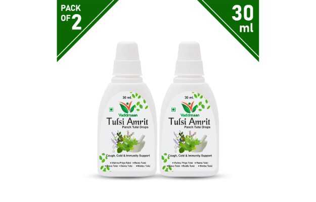 Vaddmaan Tulsi Amrit Drops Pack of 2 (30 ml each)