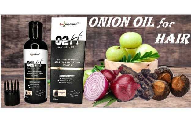 Biomedison O2H Onion Oil for Hair