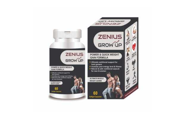 Zenius Grow Up Capsule Pack of 2 (60 each)