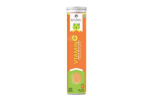 Naturrel Vitamin C Tablet Amla With Zinc