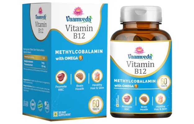 Vaamveda Vitamin B12 Methylcobalamin with Omega 3 Tablet