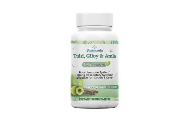 Vaamveda Tulsi, Giloy Amla Super Immun Vegetable Tablet